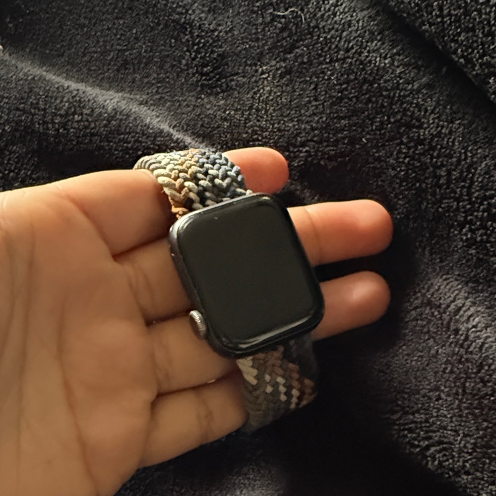 Apple Smartwatch Series 6 40MM with Black and Multicolor Band